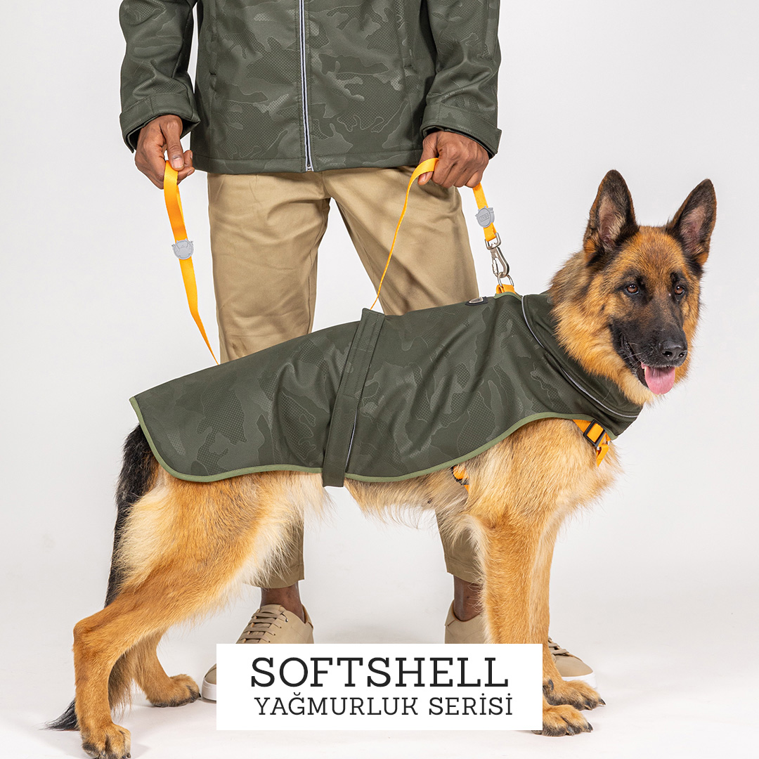 Softshell Köpek Yağmurluğu