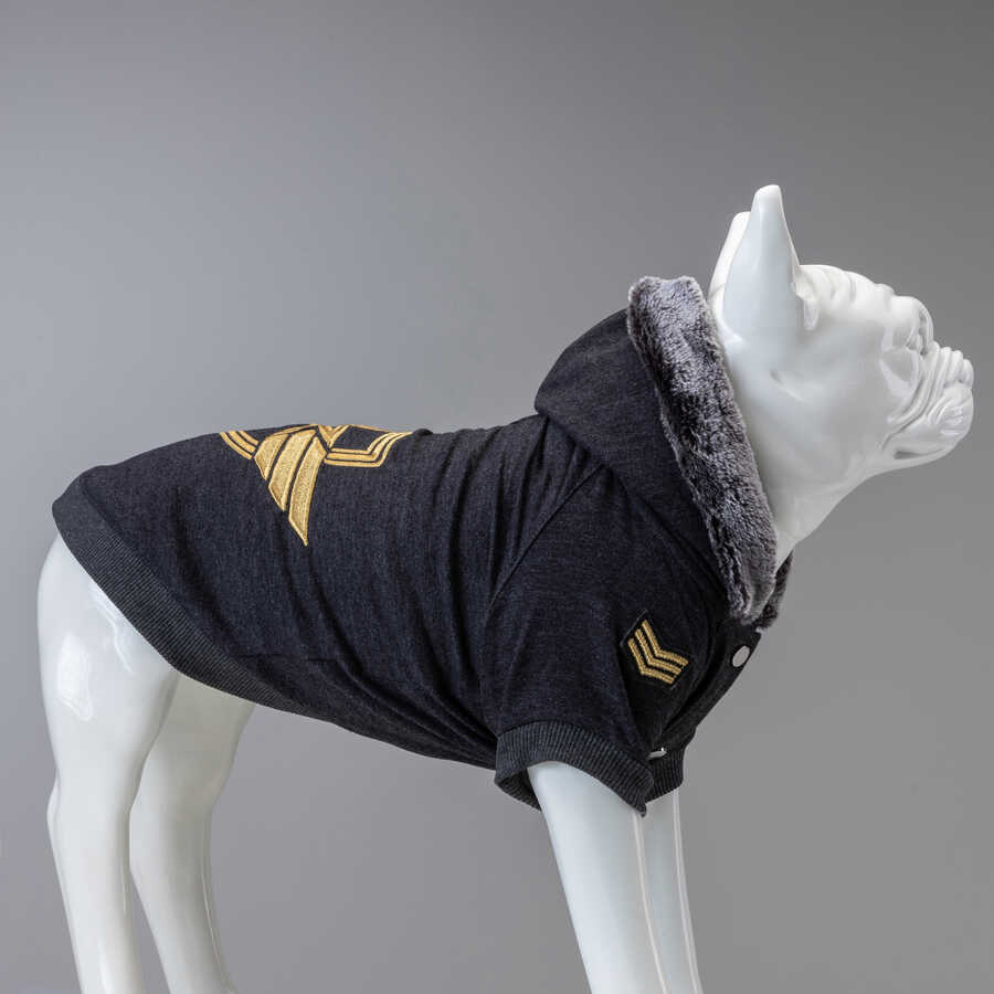 Army General Küçük ve Orta Irk Köpek Sweatshirt