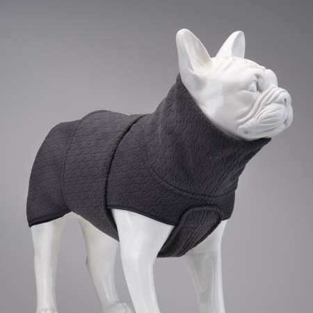 Lindodogs - Ashen Grey Polar Fleece Sweater Lindodogs - Ashen Grey Polar Fleece Sweater
