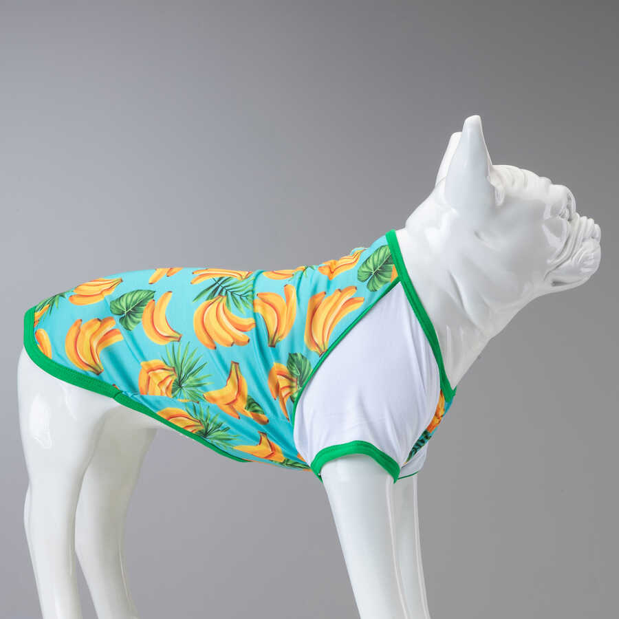 Banana Küçük, Orta ve Büyük Irk Köpek Tshirt