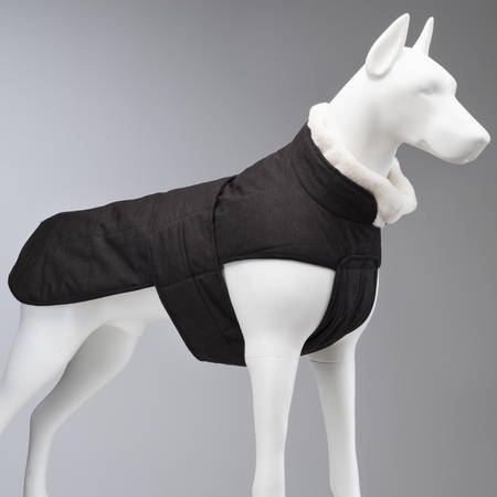 Lindodogs - Luxury Plus Black Dog Coat