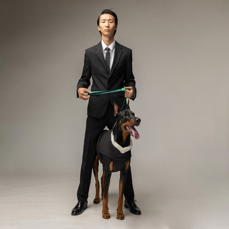 Lindodogs - Luxury Plus Black Köpek Montu (1)