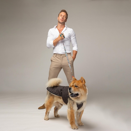 Lindodogs - Luxury Plus Coffee Dog Coat (1)