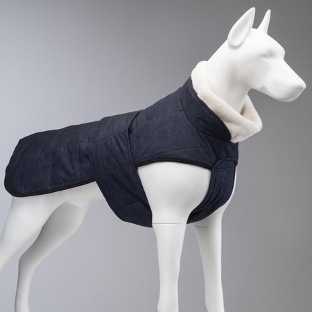 Lindodogs - Luxury Plus Dark Blue Dog Coat