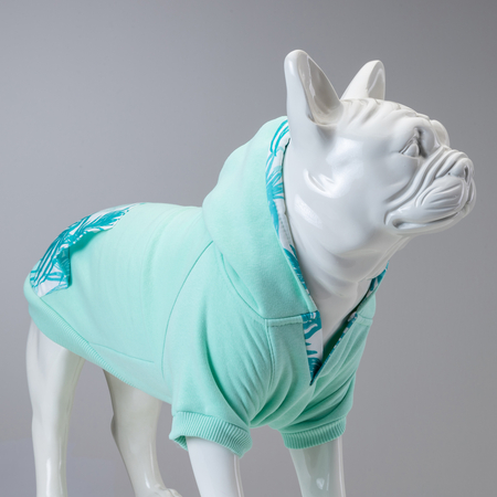 Lindodogs - Mint Green Küçük, Orta ve Büyük Irk Köpek Sweatshirt Lindodogs - Mint Green Küçük, Orta ve Büyük Irk Köpek Sweatshirt