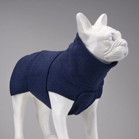 Lindodogs - Navy Blue Polar Fleece Sweater Lindodogs - Navy Blue Polar Fleece Sweater