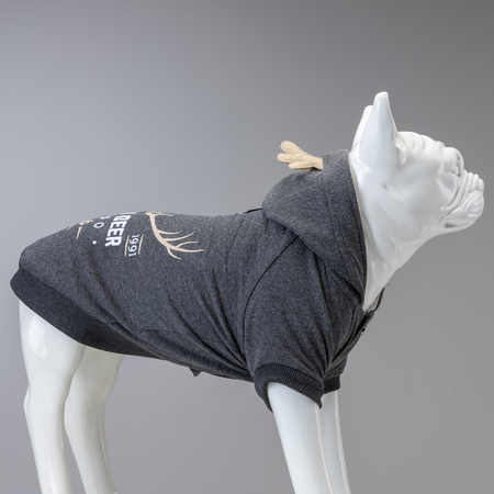 Lindodogs - North Deer Antrasit Küçük ve Orta Irk Köpek Sweatshirt (1) Lindodogs - North Deer Antrasit Küçük ve Orta Irk Köpek Sweatshirt (1)
