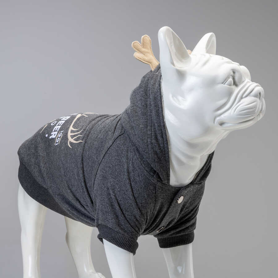 North Deer Grey Unique Sweatshirt