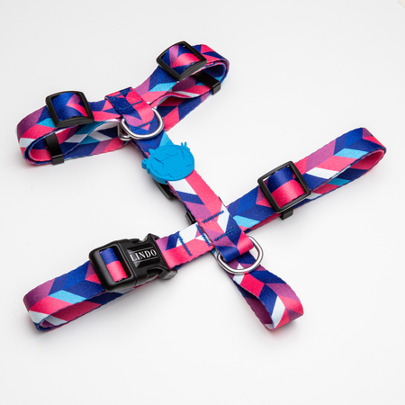 Lindodogs - Pink Dream H-Harness Lindodogs - Pink Dream H-Harness