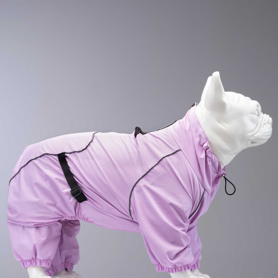 Quattro Laika İçi Polarlı Köpek Yağmurluğu