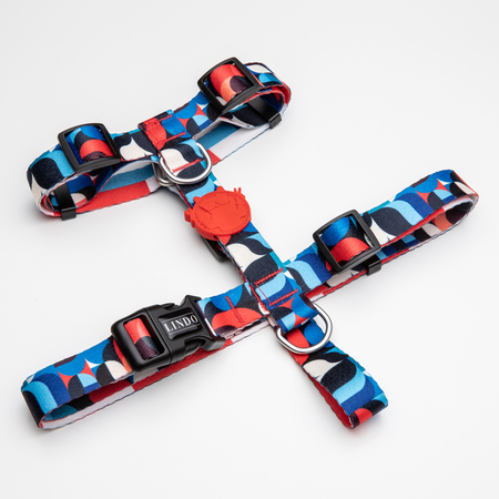 Lindodogs - Redline H Tipi Göğüs Tasması Lindodogs - Redline H Tipi Göğüs Tasması