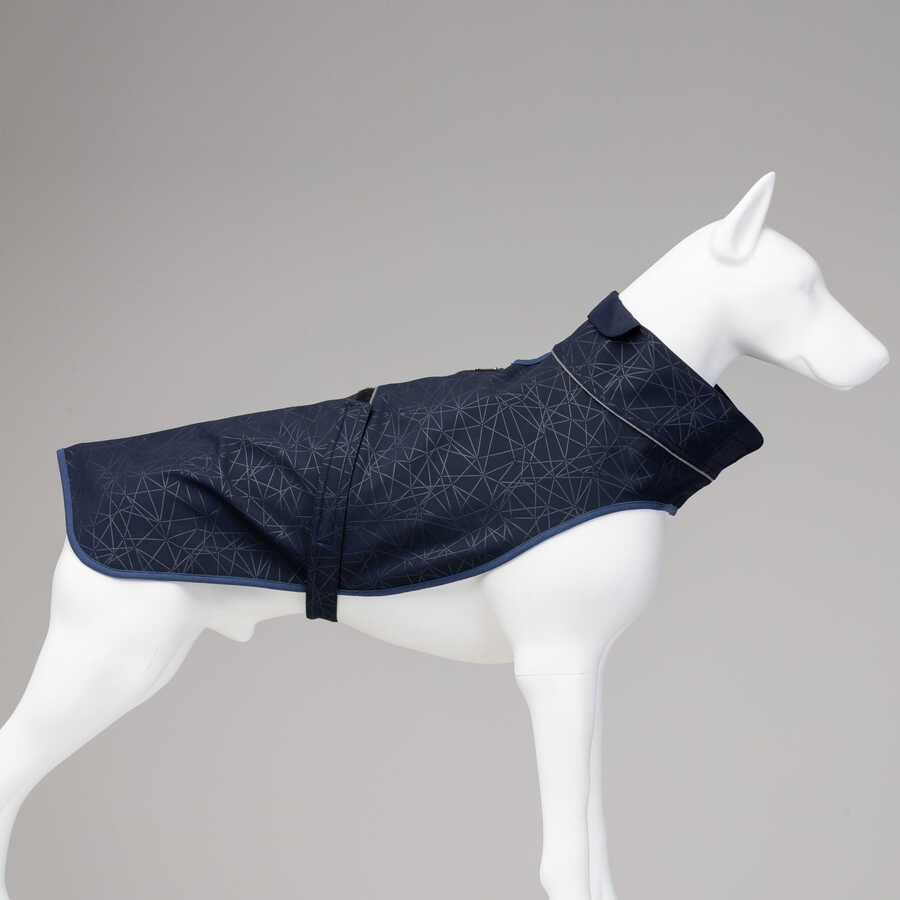 Softshell Magnetic Navy Küçük,Orta ve Büyük Irk Köpek Yağmurluğu