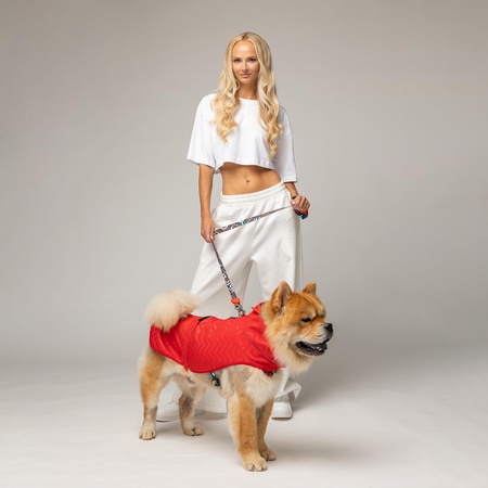 Lindodogs - Softshell Red Stripe Küçük,Orta ve Büyük Irk Köpek Yağmurluğu (1) Lindodogs - Softshell Red Stripe Küçük,Orta ve Büyük Irk Köpek Yağmurluğu (1)