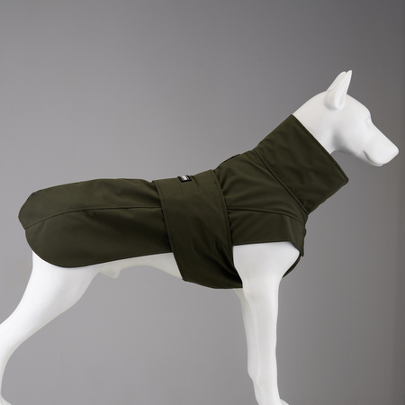 Lindodogs - Trenchkot Khaki Su Geçirmez Köpek Yağmurluğu (1)