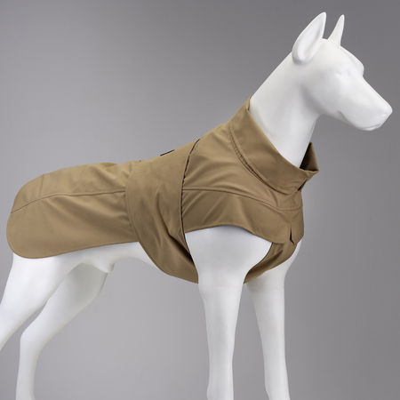 Lindodogs - Trenchkot M.Coffee Su Geçirmez Köpek Yağmurluğu