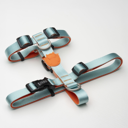 Lindodogs - Urban Glow Mint H Tipi Göğüs Tasması Lindodogs - Urban Glow Mint H Tipi Göğüs Tasması
