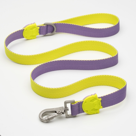 Lindodogs - Urban Glow Purple Gezdirme Tasması Lindodogs - Urban Glow Purple Gezdirme Tasması